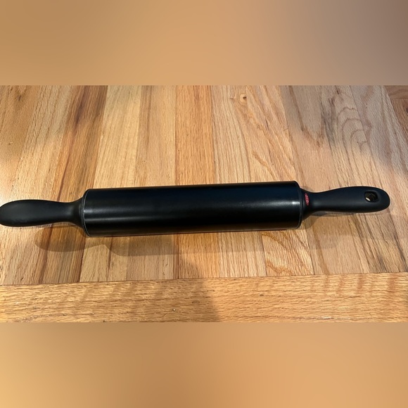 Softworks NON-STICK ROLLING PIN 10inch Black Specially Weighted Handles - Picture 2 of 5